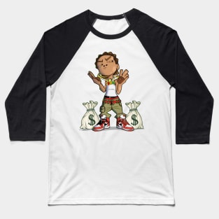 Dripping R Baseball T-Shirt